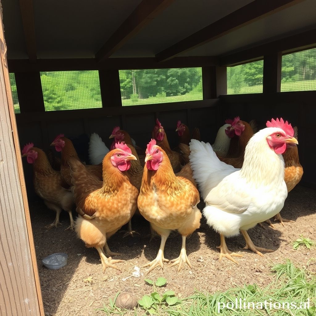 how to keep chickens cool